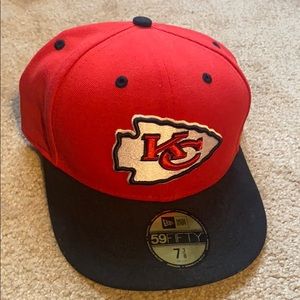 New era Kansas City Chiefs fitted cap 7 3/8
